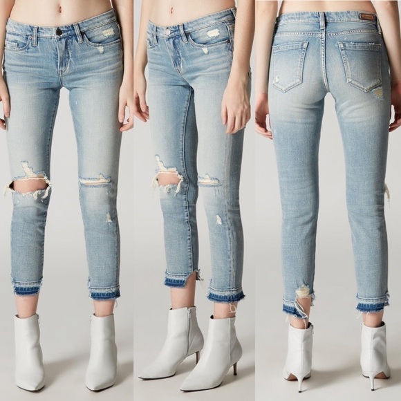 Blank NYC The Reade Skinny Crop Jeans - Picture 10 of 11